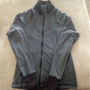 Nike Dri-Fit Zip-Up Gray Jacket